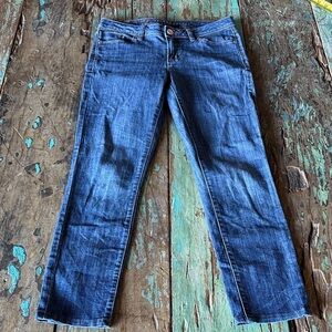 LC Lauren Conrad Dark Blue Straight Leg Jeans